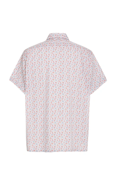 Shop Engineered Garments Camp Floral-print Cotton Shirt