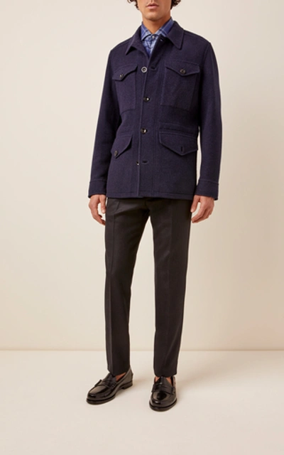 Shop Ralph Lauren Mapleton 4-pocket Jacket In Grey