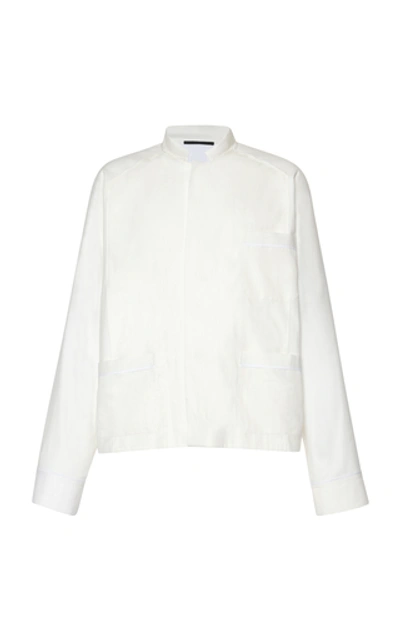 Shop Haider Ackermann Cotton Pajama Top In White