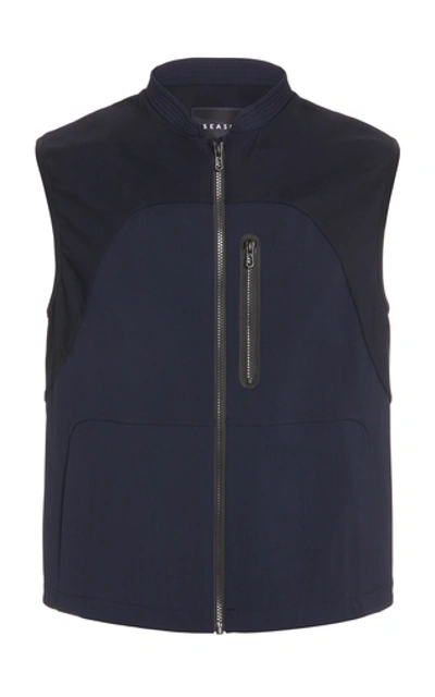 Shop Sease Low Pressure Vest In Navy