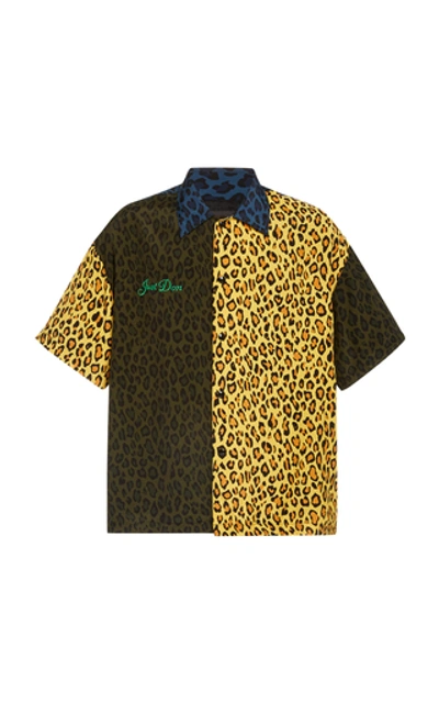Shop Just Don Leopard Warm Up In Print