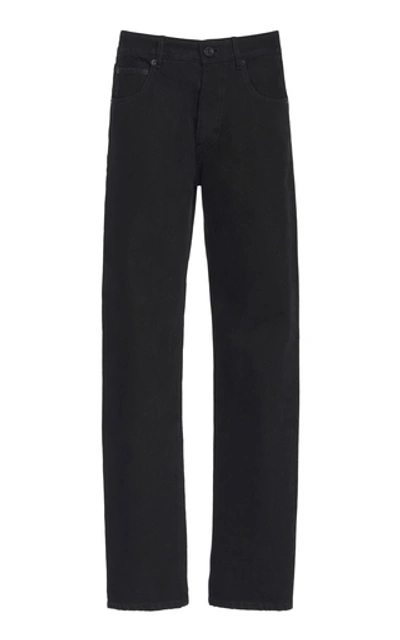 Shop Balenciaga Mid-rise Skinny Jeans In Black
