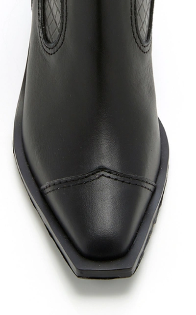 Shop Reike Nen Western Leather Boots In Black