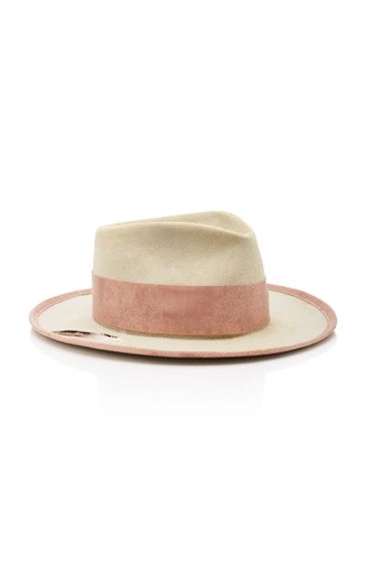 Shop Nick Fouquet Sulpher Springs Wool-felt Hat In Neutral