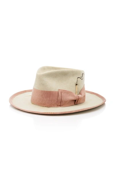 Shop Nick Fouquet Sulpher Springs Wool-felt Hat In Neutral