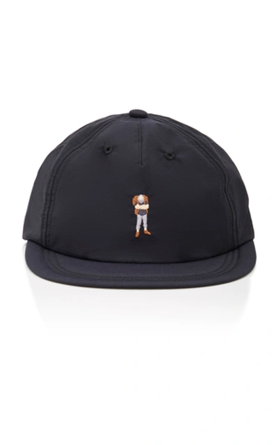 Shop Mountain Research Mountain Man Embroidered Baseball Cap In Black