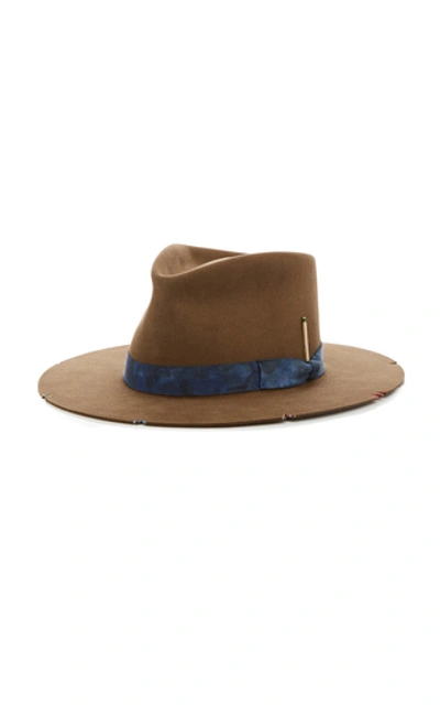 Shop Nick Fouquet Whiskey Springs Felt Hat In Brown