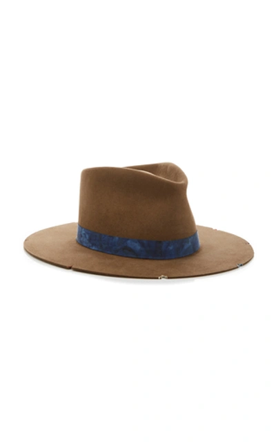 Shop Nick Fouquet Whiskey Springs Felt Hat In Brown