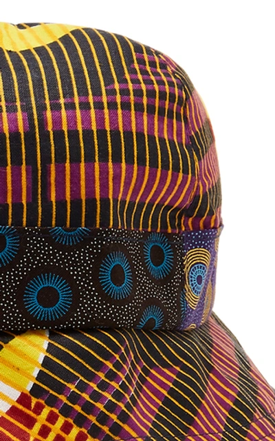 Shop Albertus Swanepoel Patchwork Cotton Bucket Hat In Multi