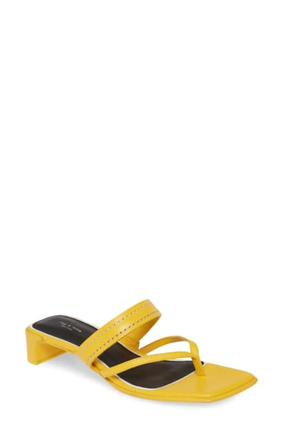 Shop Rag & Bone Colt Sandal In Yellow Gold