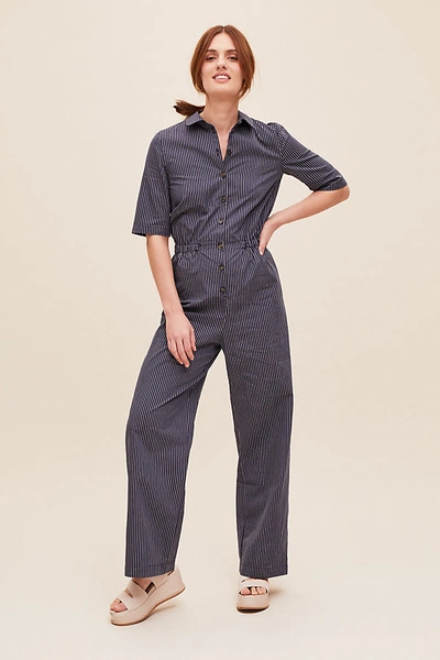 Shop Storm & Marie Georgie Jumpsuit In Blue