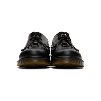 Shop Raf Simons Black Dr. Martens Edition 1461 Derbys