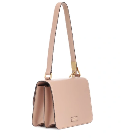 Shop Valentino Vsling Small Leather Shoulder Bag In Pink