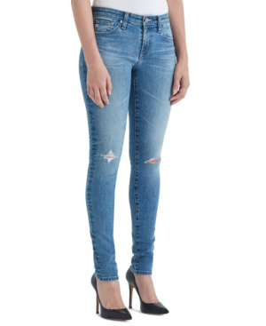 ag mid rise skinny jeans