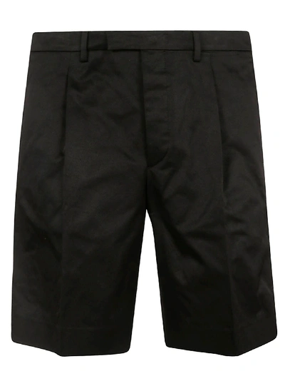 Shop Prada Classic Shorts In Black