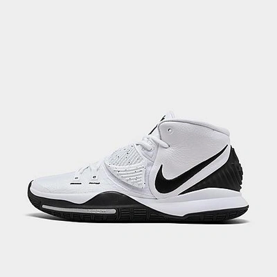 Shop Nike Men's Kyrie 6 Basketball Shoes In White