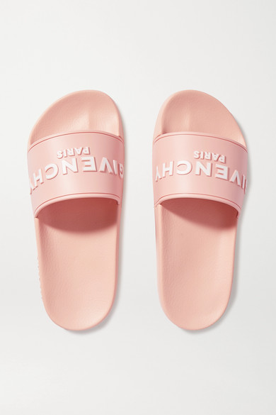 light pink givenchy slides