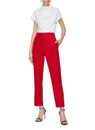 Shop Racil Cigarette Suiting Pants In Red
