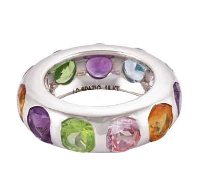 Shop Lo Spazio Jewelry Lo Spazio Primavera Ring In Multicolor