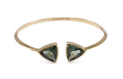 Shop Lo Spazio Jewelry Lo Spazio Green Tourmaline Bangle