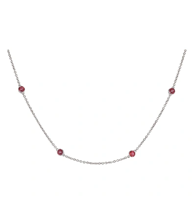 Shop Lo Spazio Jewelry Lo Spazio Passion Pink Topaz Necklace