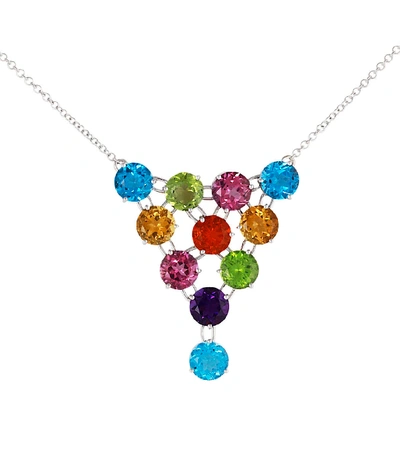 Shop Lo Spazio Jewelry Lo Spazio Estate Necklace In Multicolor