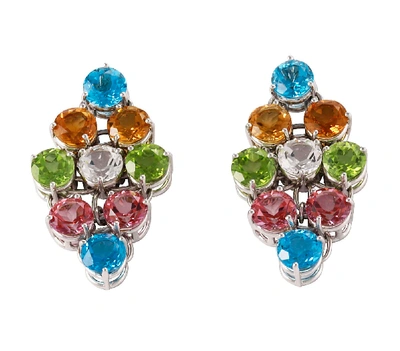 Shop Lo Spazio Jewelry Lo Spazio Estate Earrings In Multicolor