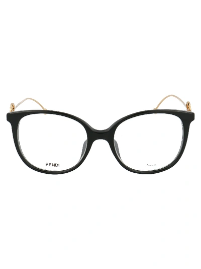 Shop Fendi Glasses In Black