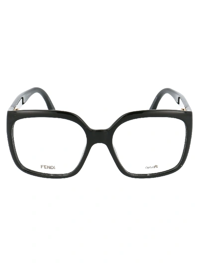 Shop Fendi Glasses In Black