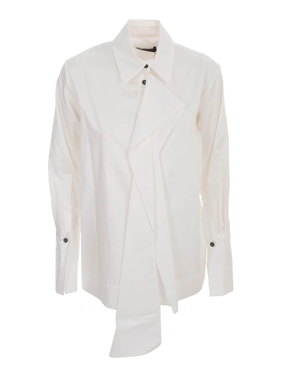 Shop Eudon Choi Aron Shirt L/s In White