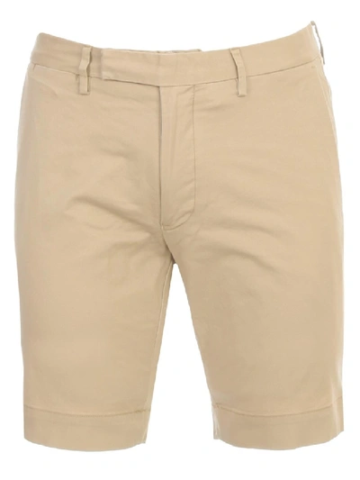 Shop Polo Ralph Lauren Cotton Shorts In Neutrals