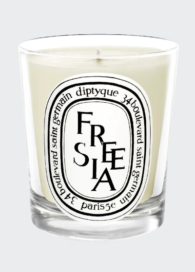 Shop Diptyque Freesia Scented Candle, 6.5 Oz. In Unassigned
