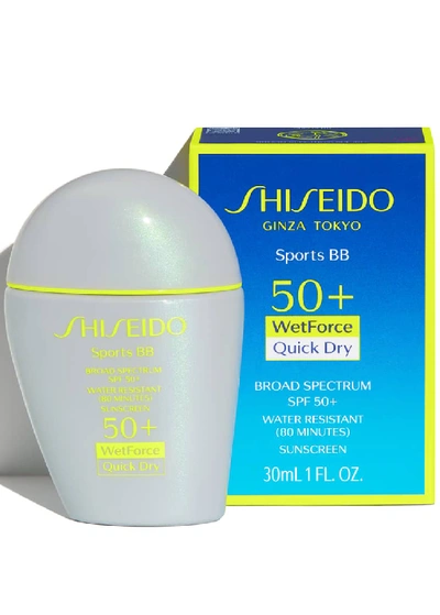 Shop Shiseido Sports Bb Broad Spectrum Spf 50+ Wetforce, 1.0 Oz.