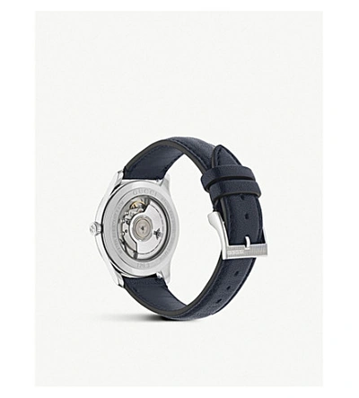 Gucci Ya136323 Dive Stainless Steel And Leather Watch | ModeSens