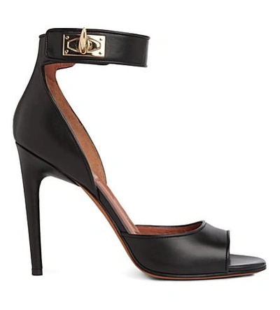 Shop Givenchy Jenny Leather Courts In Black