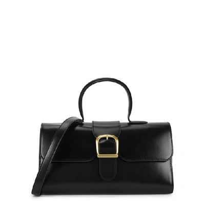 Shop Rylan 1.1 Large Black Leather Top Handle Bag