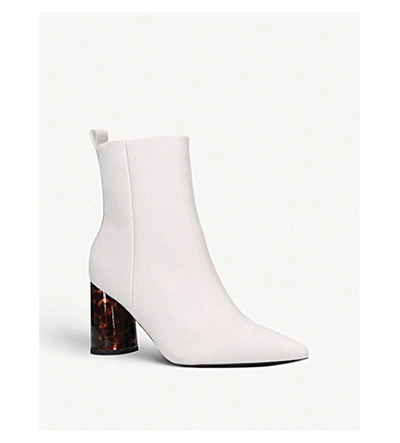 Shop Kg Kurt Geiger Triffy Ankle Boots In White