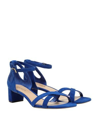 Shop Lauren Ralph Lauren Sandals In Blue
