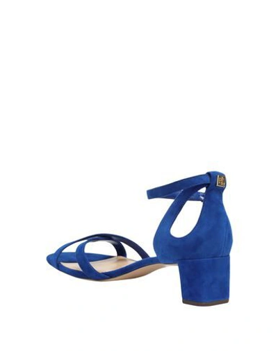 Shop Lauren Ralph Lauren Sandals In Blue