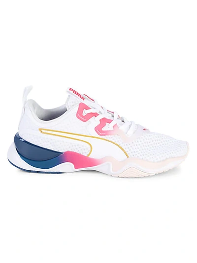 Shop Puma Zone Xt Sunset Lace-up Sneakers In White