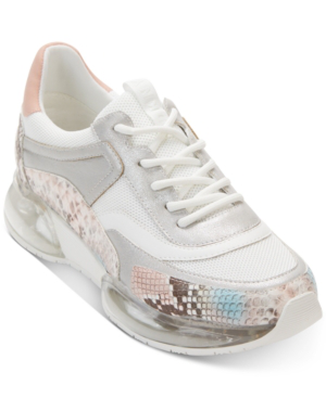dkny lace up sneakers