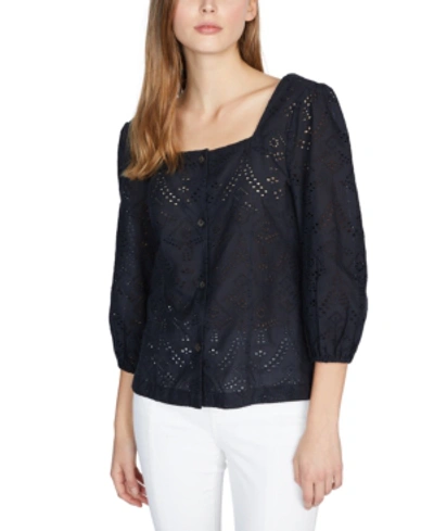 Shop Sanctuary Voyage Top In Black