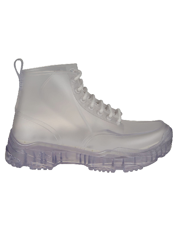 dior transparent boots