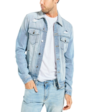 guess mens denim jacket