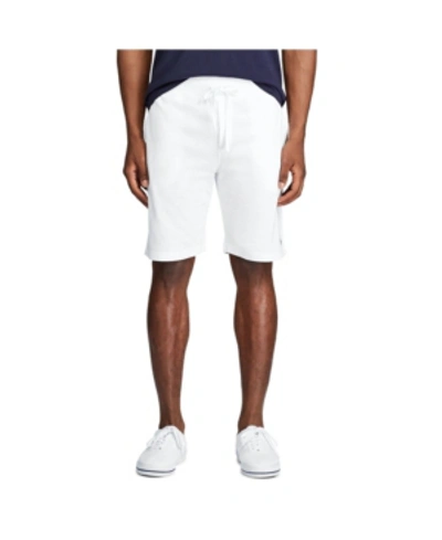 Shop Polo Ralph Lauren Men's Cotton Mesh 7.75" Shorts In White