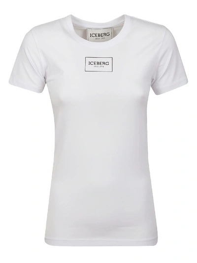 Shop Iceberg Rear Bunny Embellished T-shirt In White