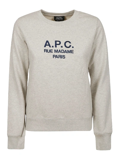 Shop A.p.c. Tina Sweatshirt In Grey
