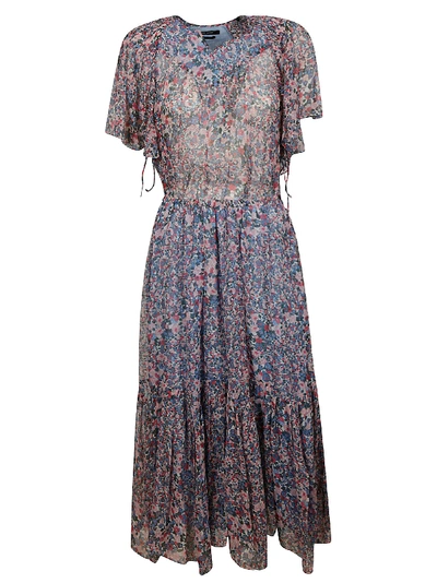 Shop Isabel Marant Odelia Dress In Blue
