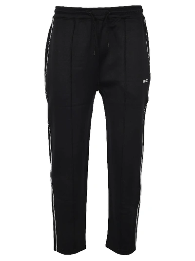 Shop Kenzo Jogging Trousers In Black