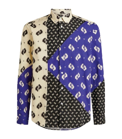 Shop Kenzo Pattern Cotton Shirt